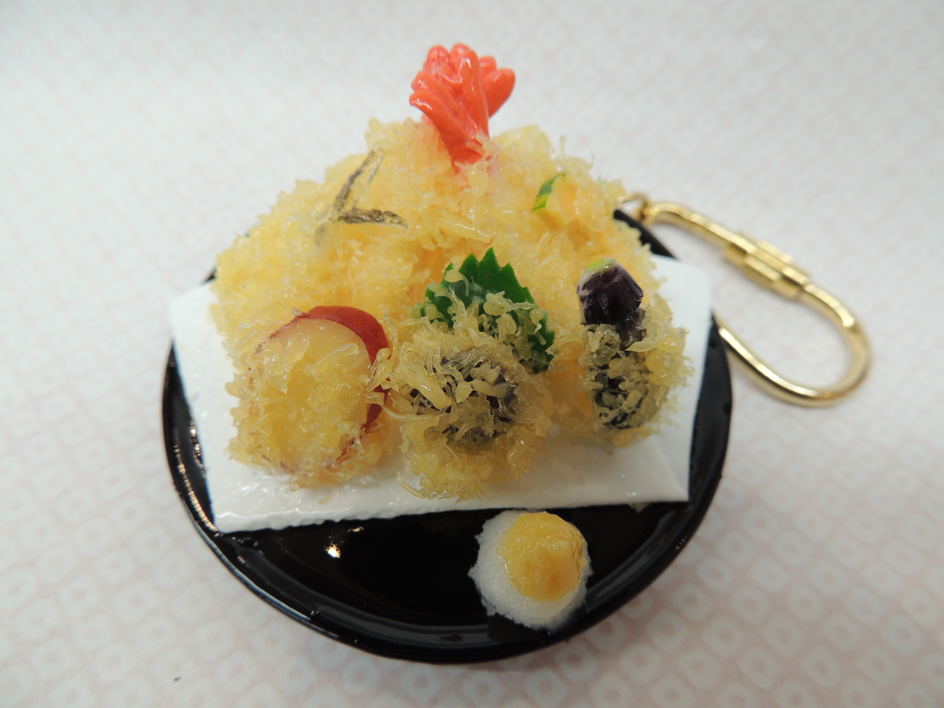 天ぷら盛合せキーホルダーorマグネット – 食品サンプルRM
